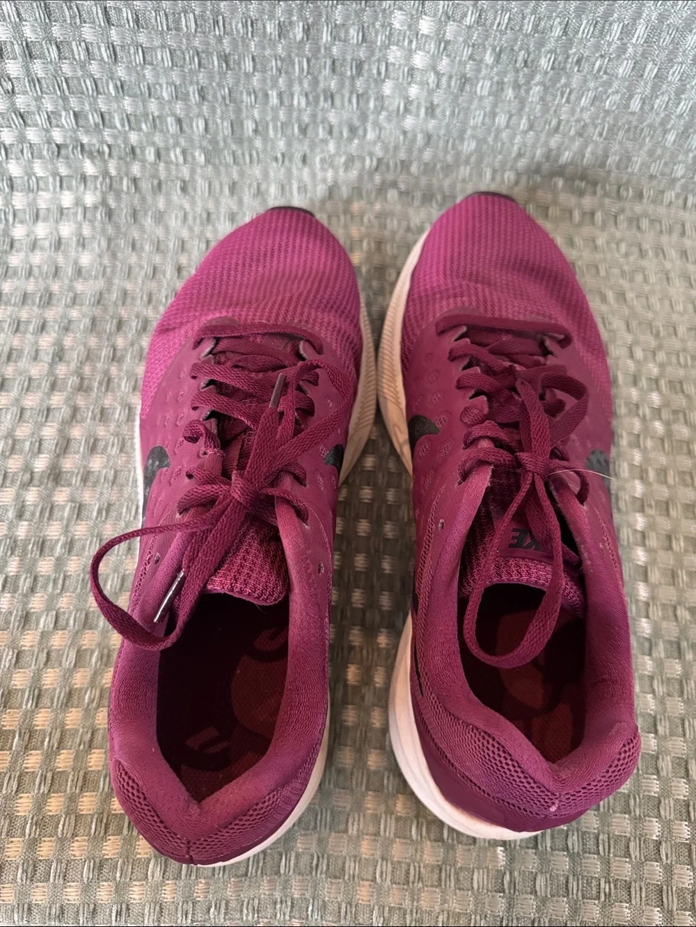Nike Downshifter 7 Women's Plum Running Shoes - Lightweight Mesh Size 10